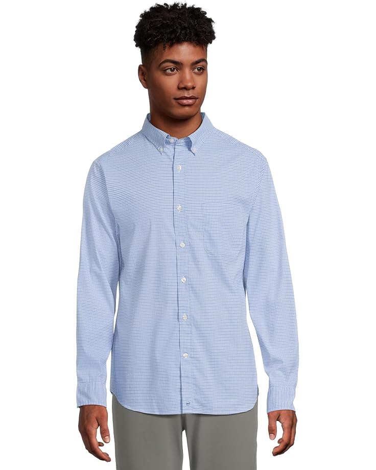 

Мужская рубашка Vineyard Vines Tradewind Check Performance Cotton, Coastline