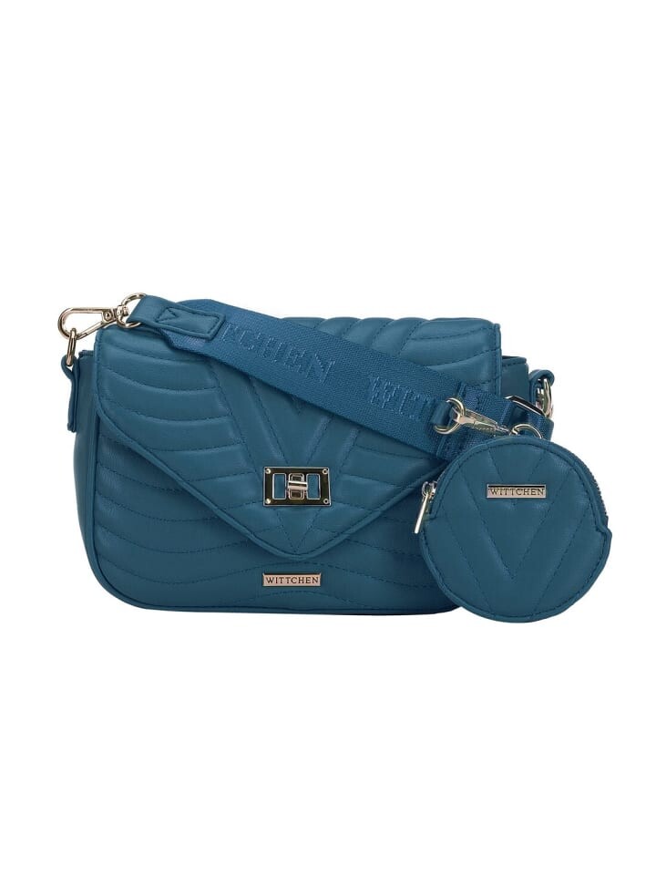 

Сумка Wittchen Handtasche Young Kollektion (H) 15x (B) 5x (T) 20 cm, цвет Turquoise
