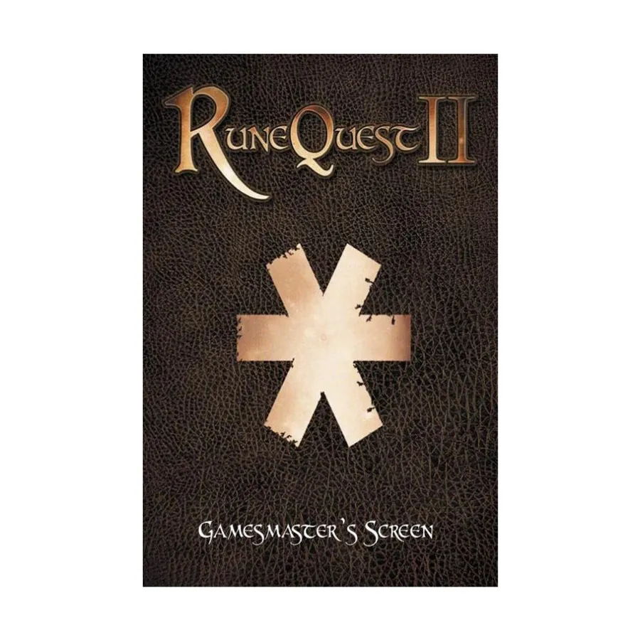 

Экран мастера игры, RuneQuest II
