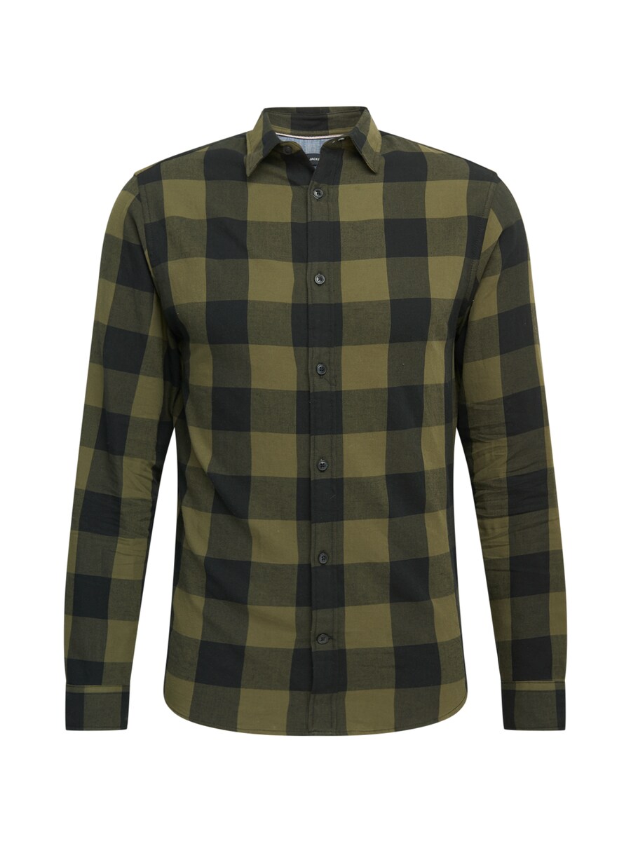 

Рубашка на пуговицах классического кроя JACK & JONES JACK & JONES , Olive