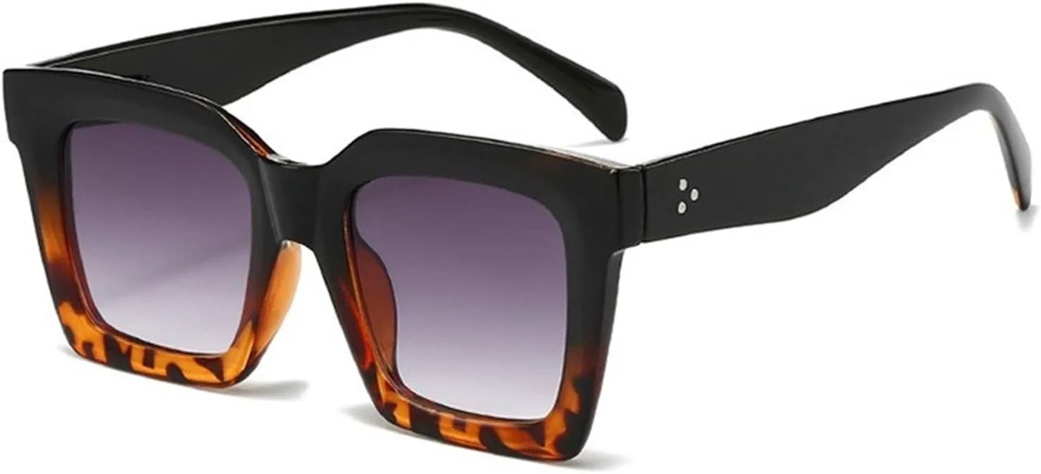 

Мужские солнцезащитные очки с крупной оправой для отдыха на природе, для водителей и пассажиров, женские квадратные солнцезащитные очки Generic, Multi-colored