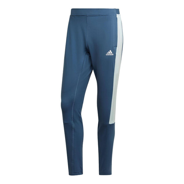 

Спортивные штаны Men's adidas Logo Printing Lacing Slim Fit Sports Pants/Trousers/Joggers Blue, синий