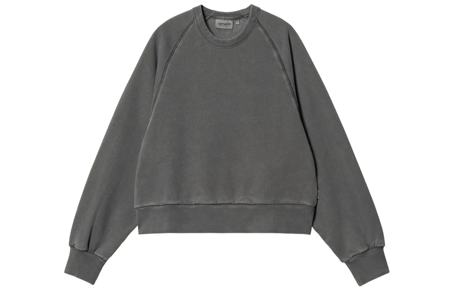 

Свитшот с круглым вырезом Carhartt WIP, серо-бежевый