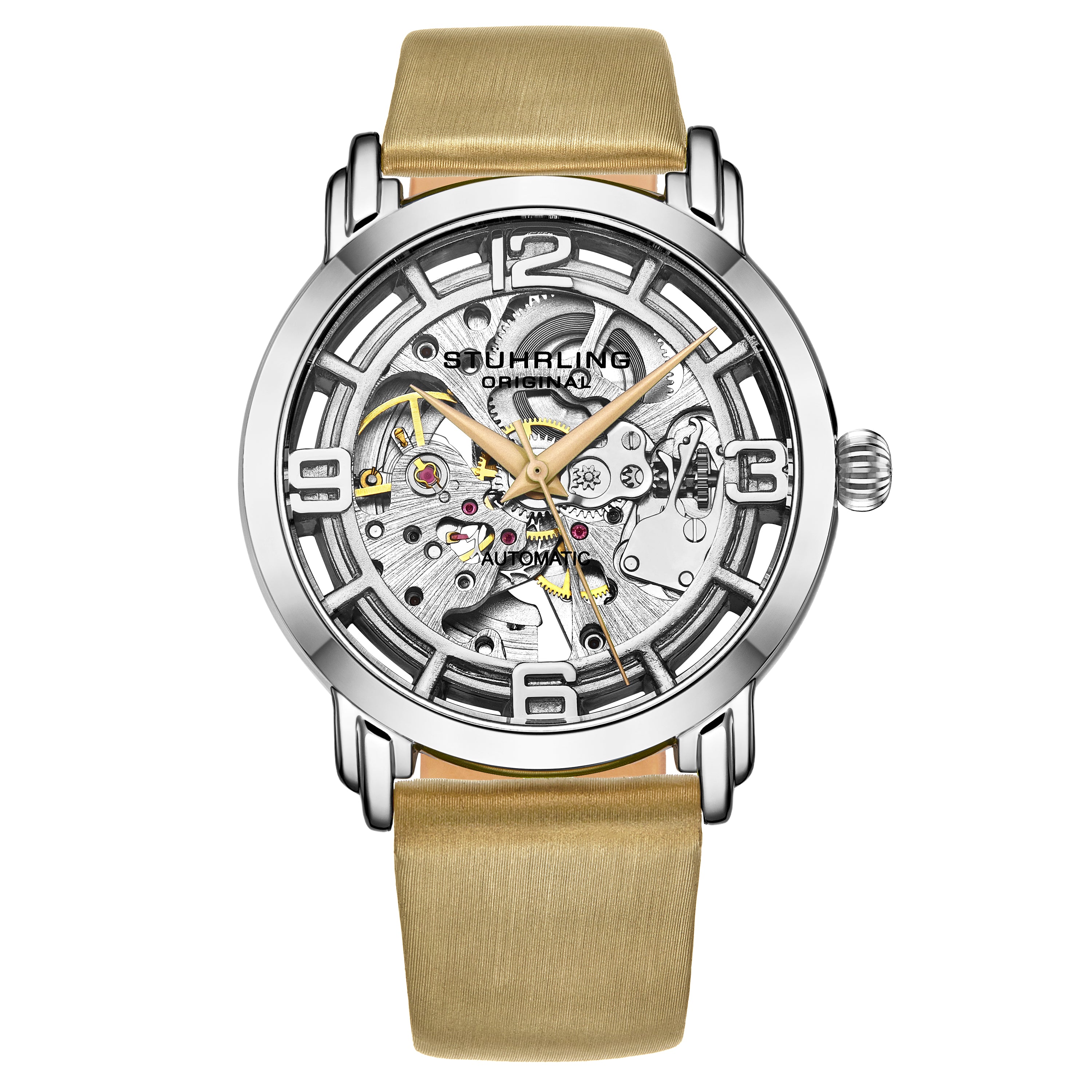 

Часы женские Stuhrling Original, серебристый/кремовый