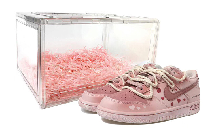 

Кроссовки Nike Dunk Low, розовый