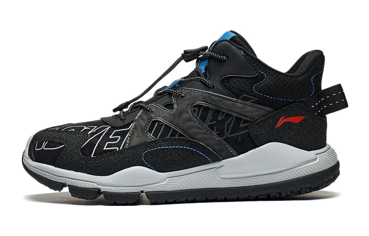

Кроссовки LINING YOUNG Kids Outdoor Shoes GS Mid-top Black, черный