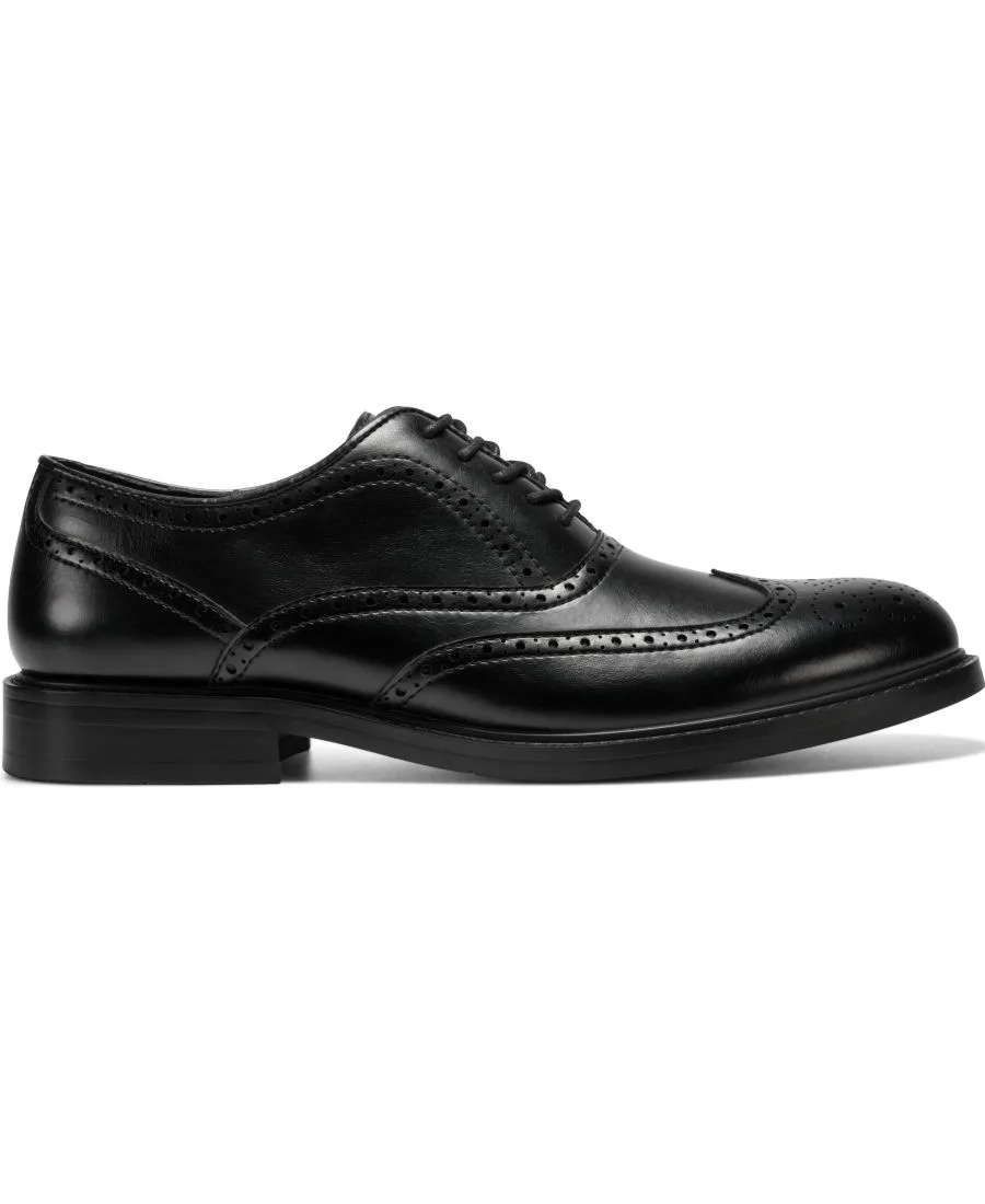 Мужские оксфорды с перфорацией на рукавах Kenneth Cole Reaction, черный — фото 2