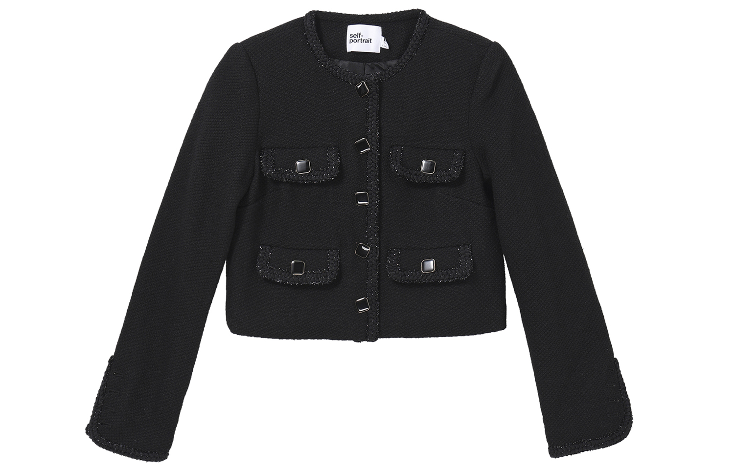 

Self-portrait Куртка женская черная, Black