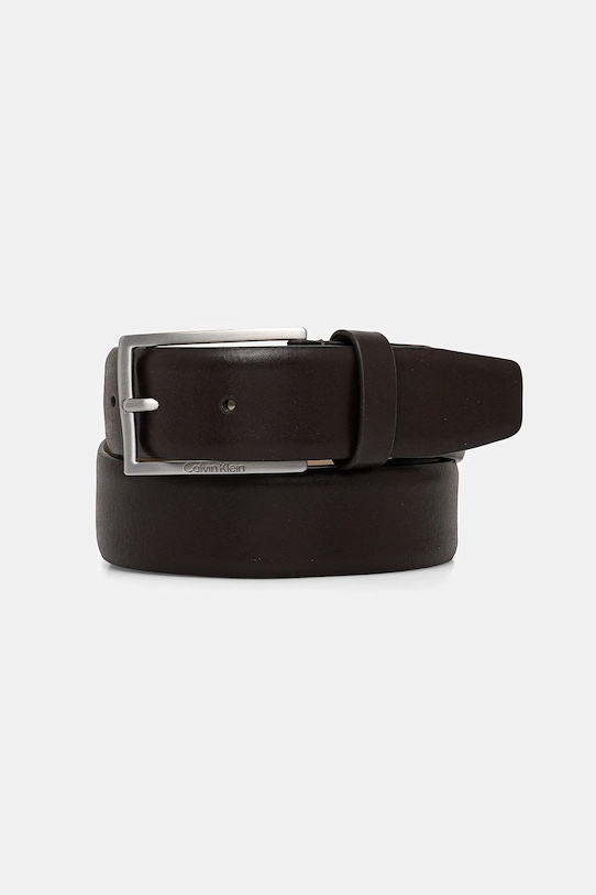 

Кожаный ремень Calvin Klein, коричневый