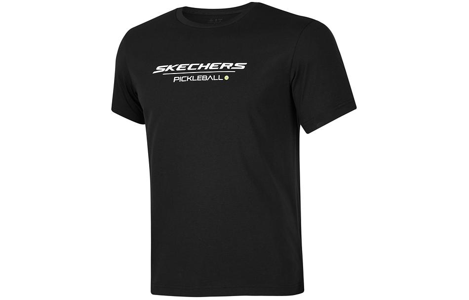 

Футболка мужская угольно-черная Carbon Black Skechers, черный