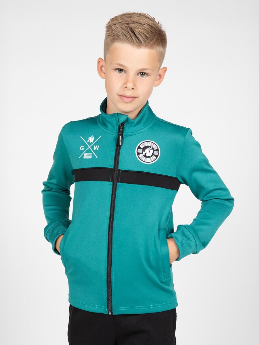 Спортивная куртка Gorilla Wear Athletic Jacket Vernon, цвет emerald/jade — фото 2