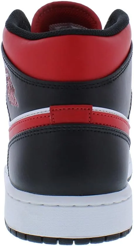 Мужские кроссовки Nike Court Borough Mid Winter, белый/черный/красный — фото 4