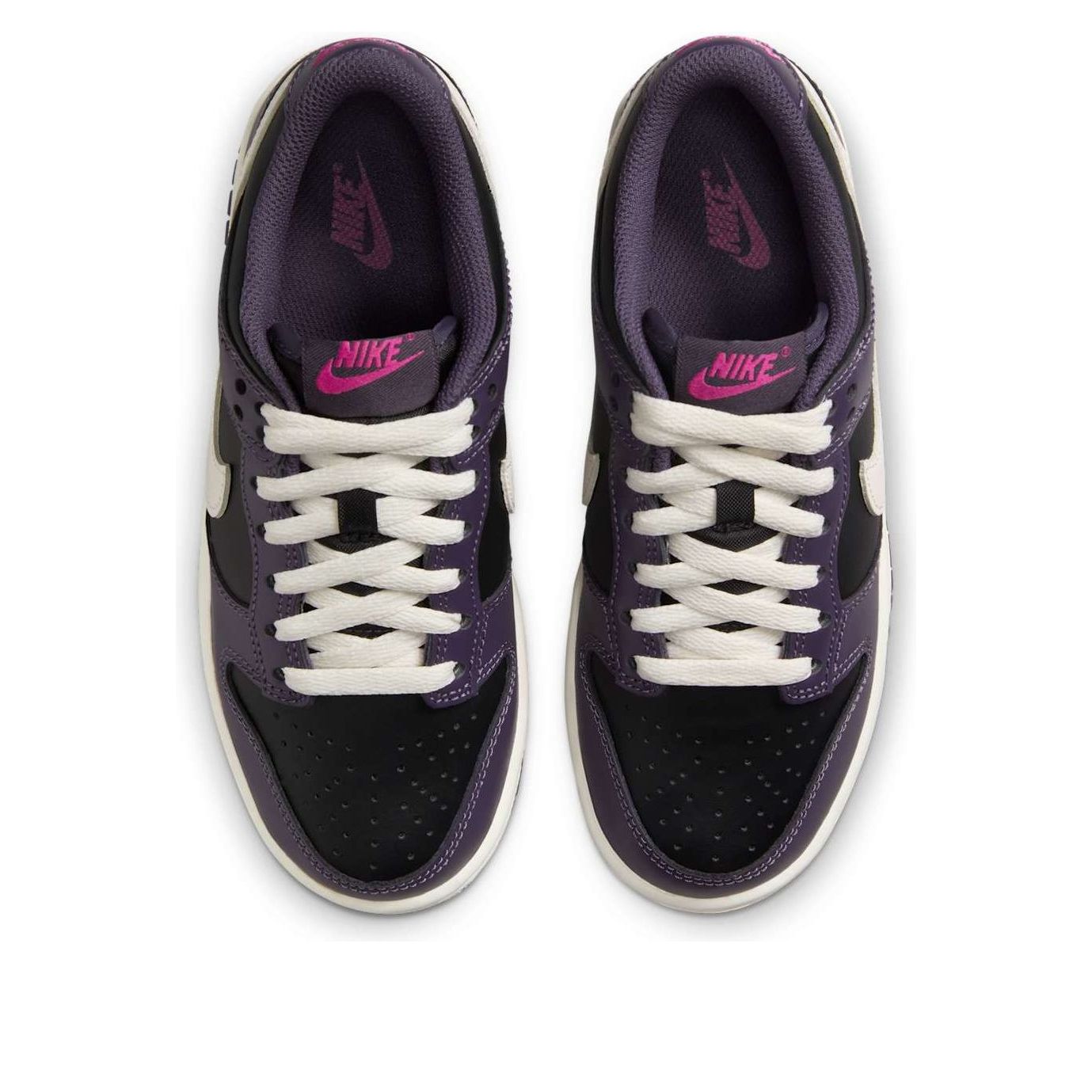 Кроссовки (GS) Nike Dunk Low 'Dark Raisin' — фото 2