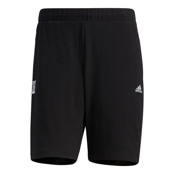 

Шорты wj short swt casual sports basketball shorts black Adidas, черный