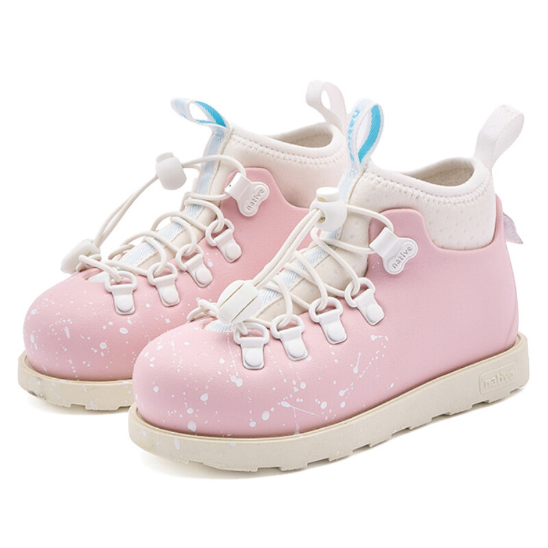 Fitzsimmons Kids Boots Kids Ash Pink/white/white Native Shoes, розовый — фото 2