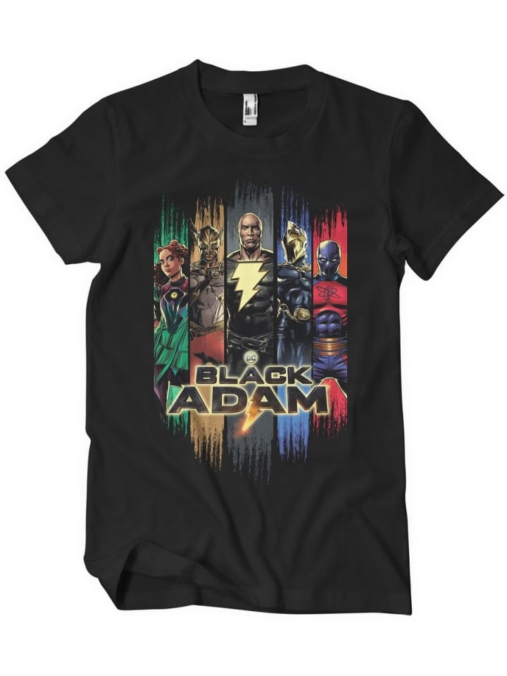 

Футболка Black Adam Characters Big Tall T-Shirt черного цвета DC Comics, Черный, Футболка Black Adam Characters Big Tall T-Shirt черного цвета DC Comics