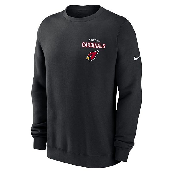 Мужской черный свитшот Arizona Cardinals Primetime Club Fleece Nike — фото 3
