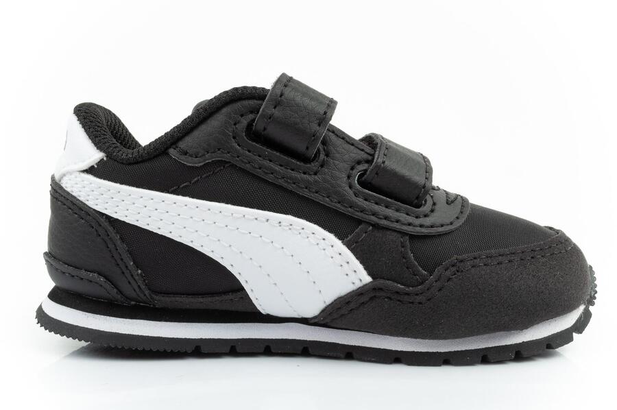 Детские спортивные кроссовки Puma ST Runner с застежкой-липучкой — фото 4