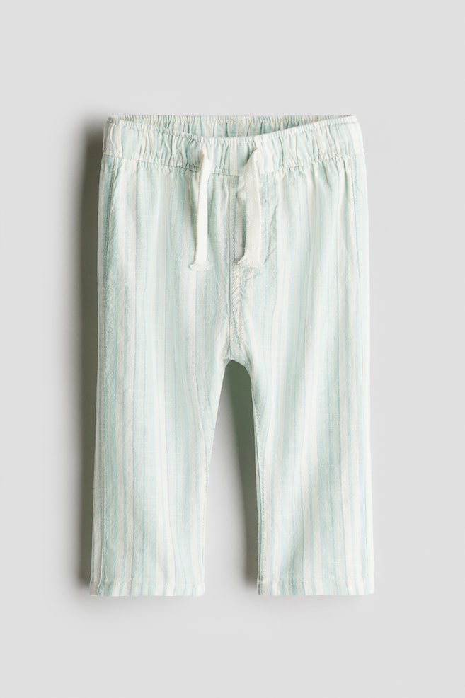 

Спортивные брюки из льняной смеси H&M, мультиколор