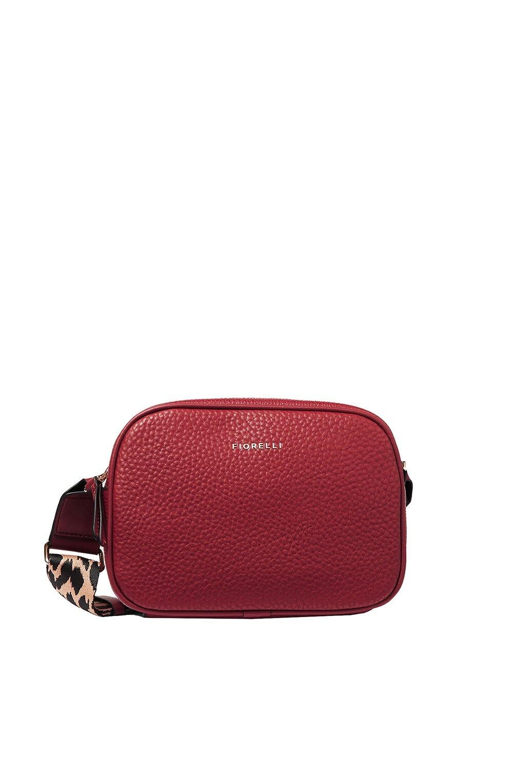 

Однотонное плечо Lyra через плечо FIORELLI, красный