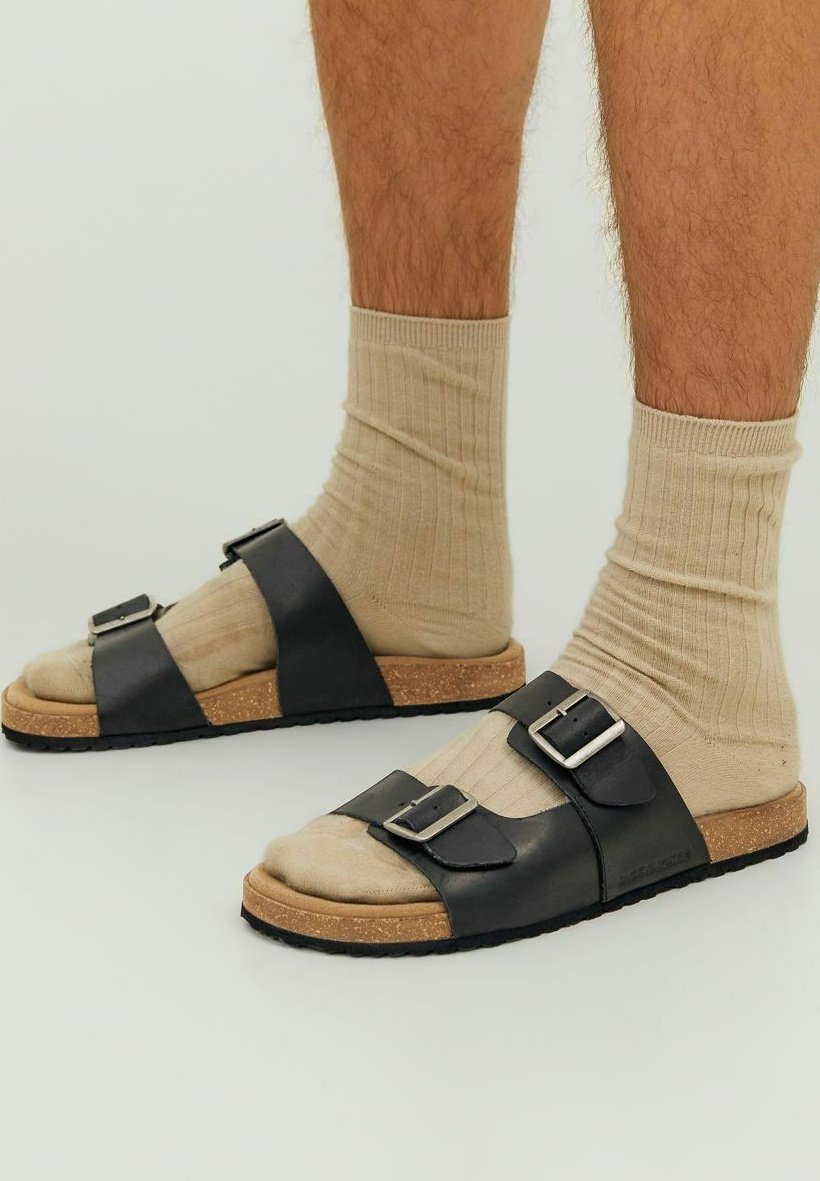 

Мюли JFWLOUIS - Slippers Jack & Jones, антрацит
