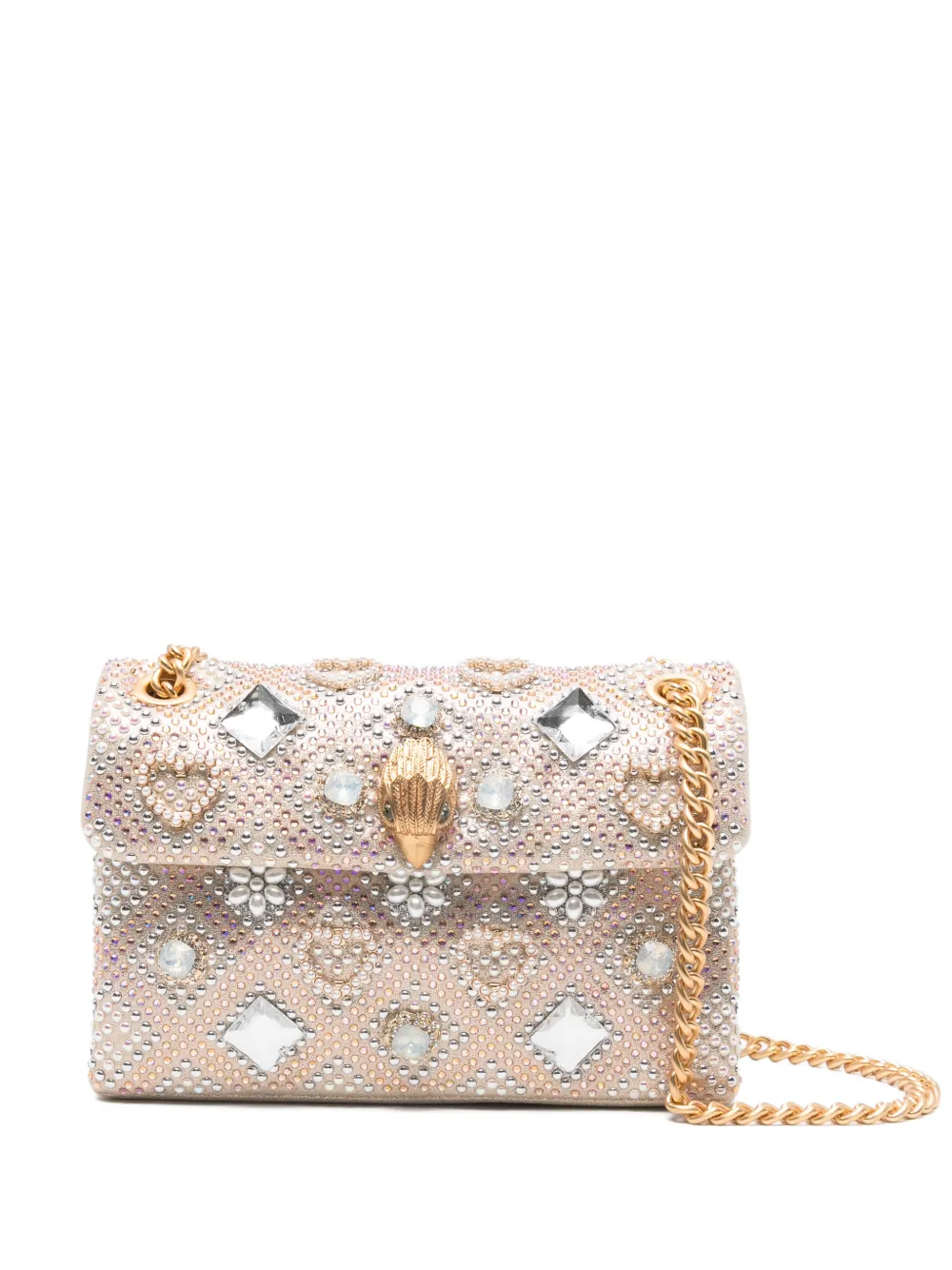

Сумка на плечо Kensington с украшенной цепочкой Kurt Geiger London, бежевый