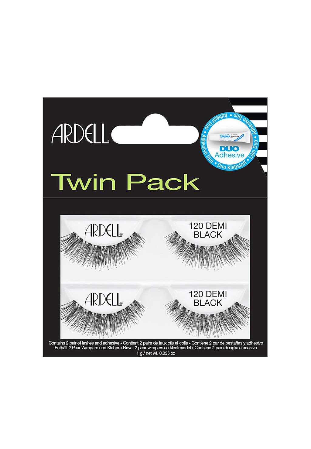 Накладные ресницы Twin Pack Lash Ardell, цвет #120