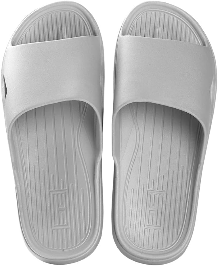 

Домашние тапочки Kirozanny унисекс для пары, стильные, нескользящие, мягкие, удобные, простые, серый