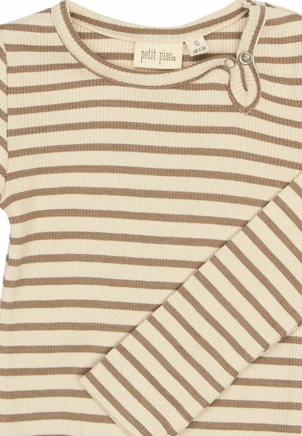 Боди Petit Piao, ginger snap striped — фото 3