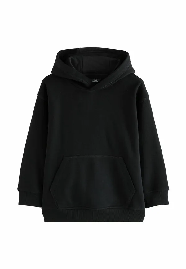 Обычная однотонная толстовка с капюшоном Next, Black