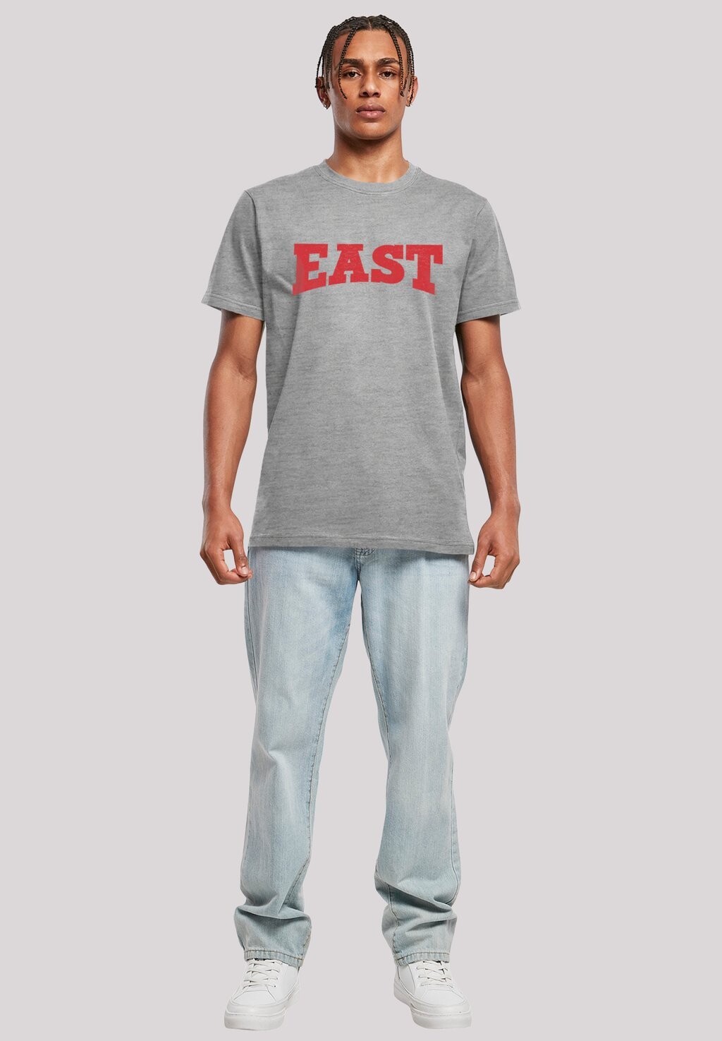 

Футболка с принтом DISNEY HIGH SCHOOL MUSICAL THE MUSICAL EAST HIGH F4NT4STIC, серый