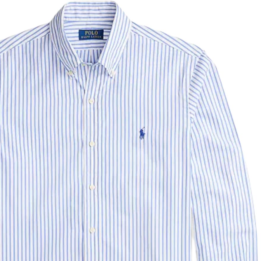 Polo Ralph Lauren Рубашка мужская Blue Lapel Moderate Others — фото 2