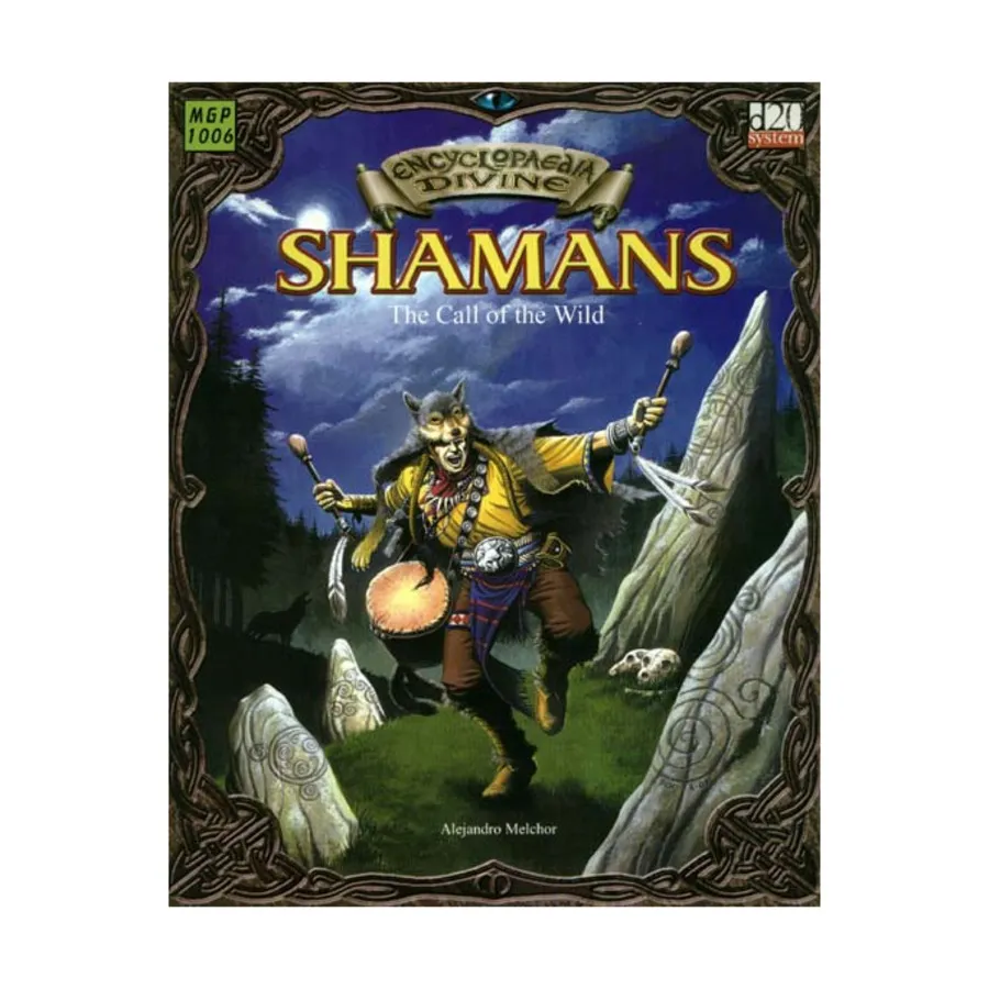 

Encyclopaedia Divine - Shamans - The Call of the Wild, Encyclopaedia Arcane (d20), мягкая обложка