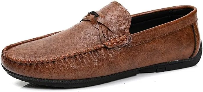 Лоферы мужские на каждый день, Brown PUGHGAETZF