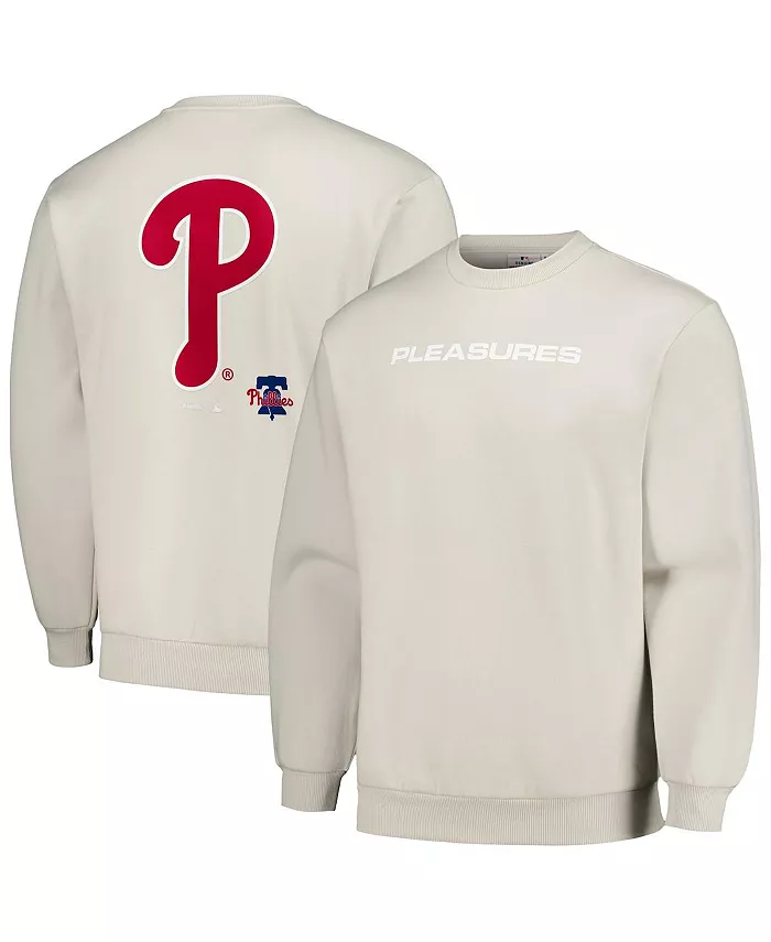 

Мужской серый свитшот Ballpark Philadelphia Phillies PLEASURES