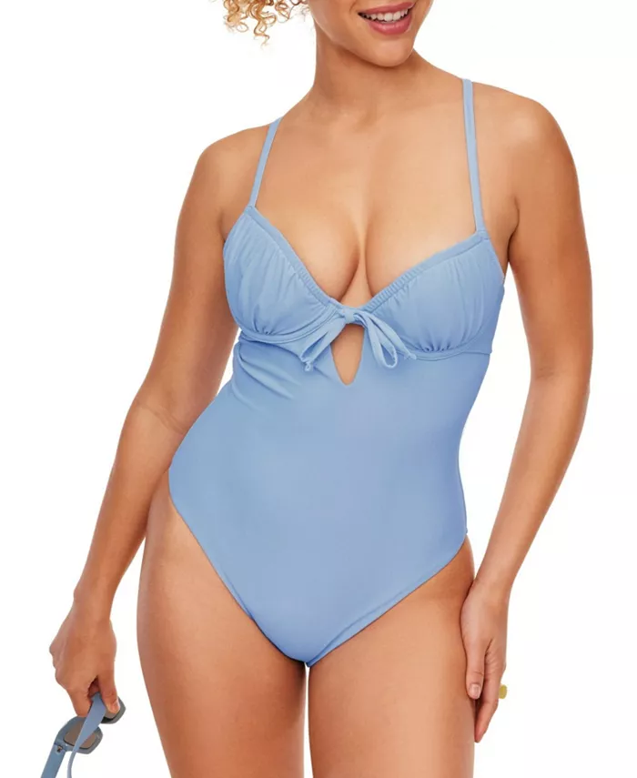 

Женский купальник Annabee One Piece Top Adore Me, синий