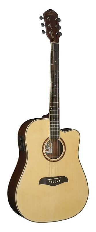 

Акустическая гитара Oscar Schmidt OG2CE Dreadnought Cutaway Mahogany Neck 6-String Acoustic-Electric Guitar