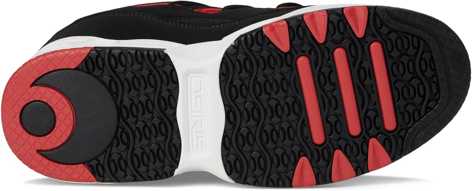 Кроссовки Osiris D3 E, Black/Charcoal/Red — фото 3