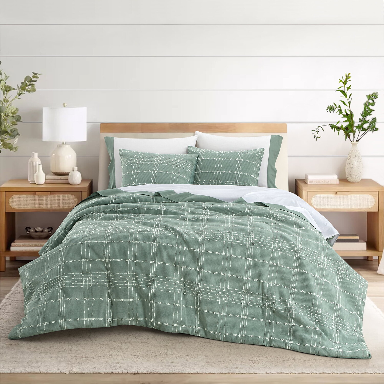 

Комплект постельного белья из полиэстера Better Homes & Gardens, зеленый