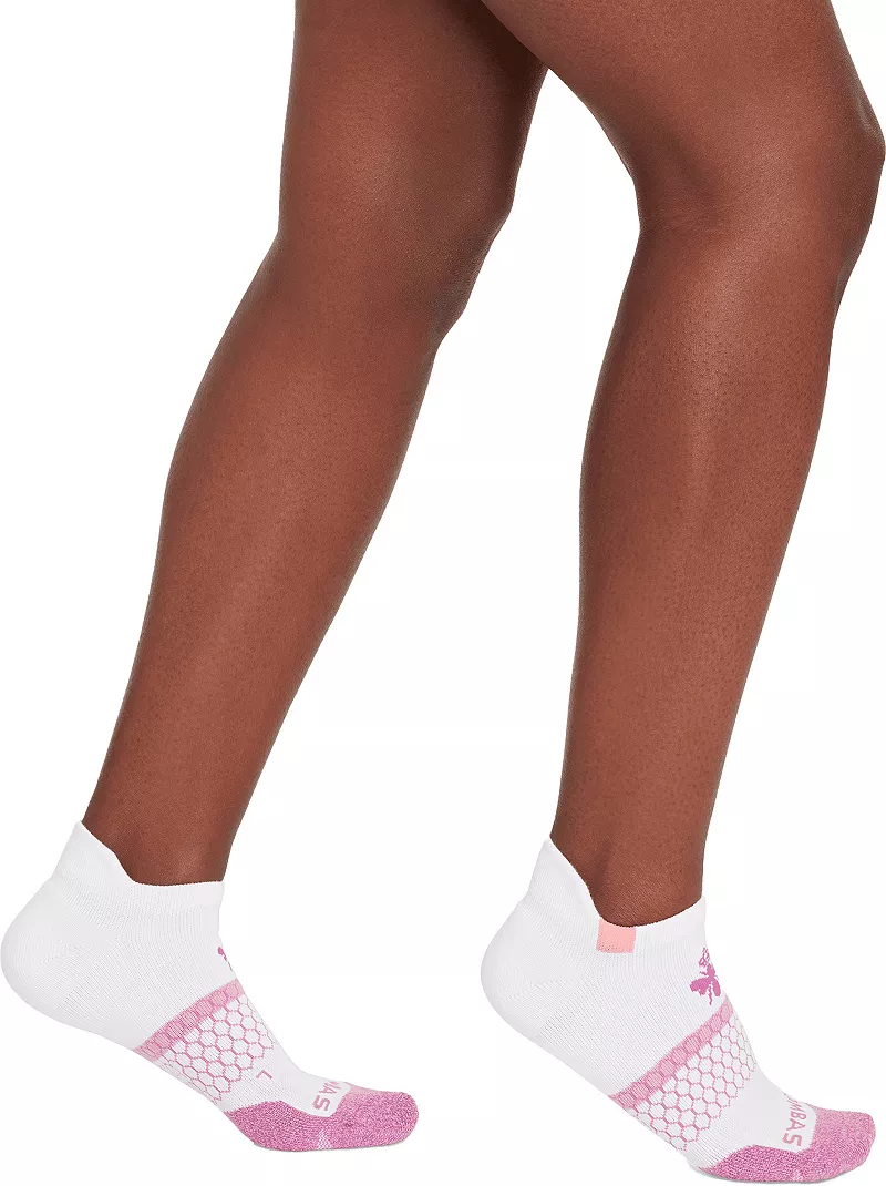

Фиолетовые носки до щиколотки с однотонным меланжевым носком Bombas x Venus Williams, цвет Beach Plum