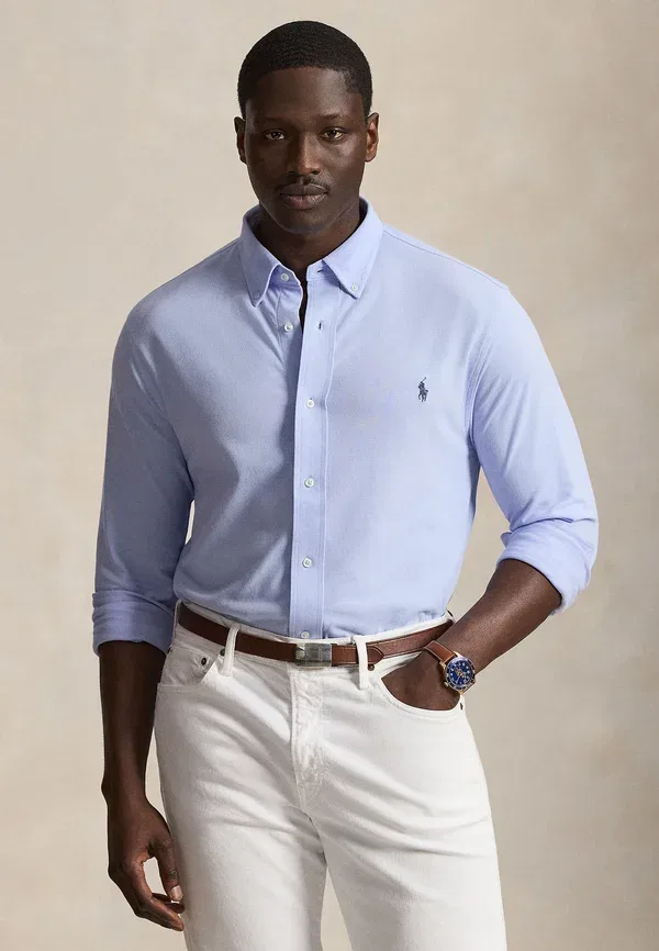 Футболка Polo Ralph Lauren Big & Tall, цвет галька голубой