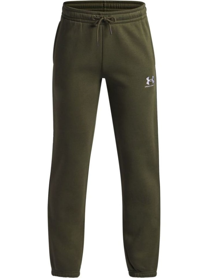 

Спортивные брюки Icon Jogger Taping Fleece зеленого цвета Under Armour