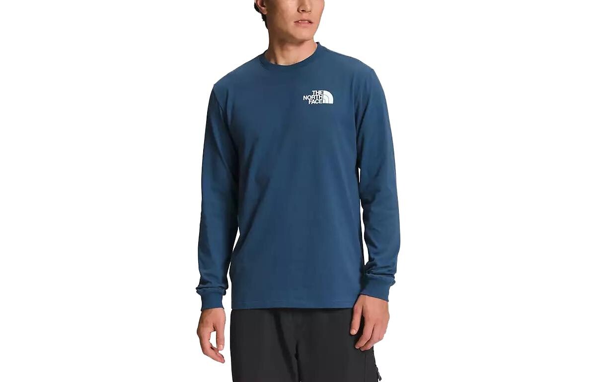 

Футболка мужская темно-синяя The North Face, синий