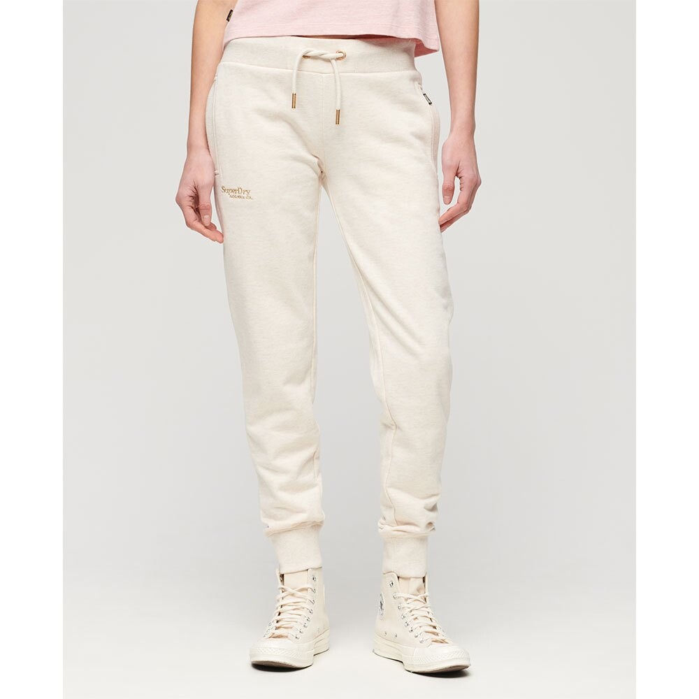 

Джоггеры Superdry Essential Logo Ub Joggers, бежевый