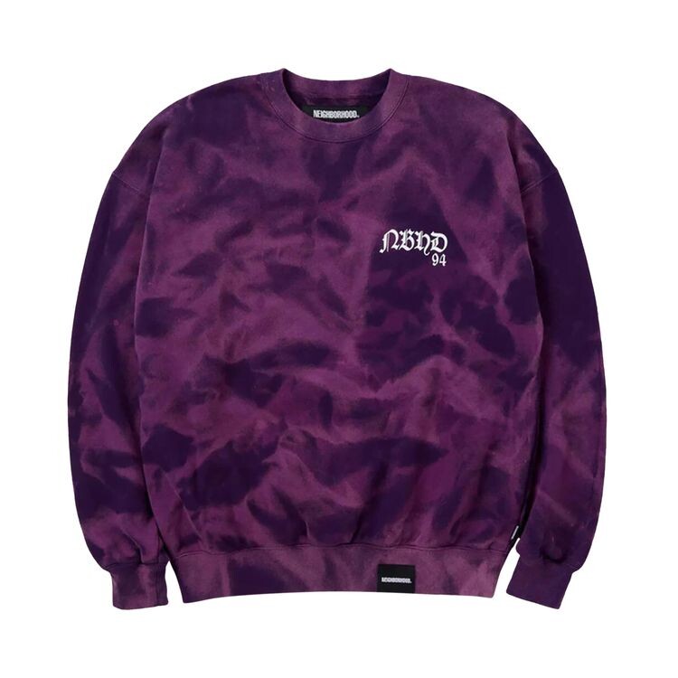 

Толстовка Neighborhood Tie Dye Sweatshirt Purple, фиолетовый