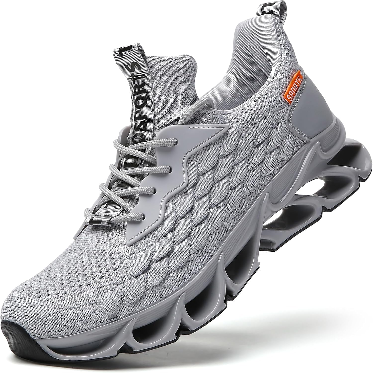 

Спортивные беговые кроссовки SKDOIUL для мужчин, дышащая сетка, трейловые кроссовки, модные кроссовки, светло-серый