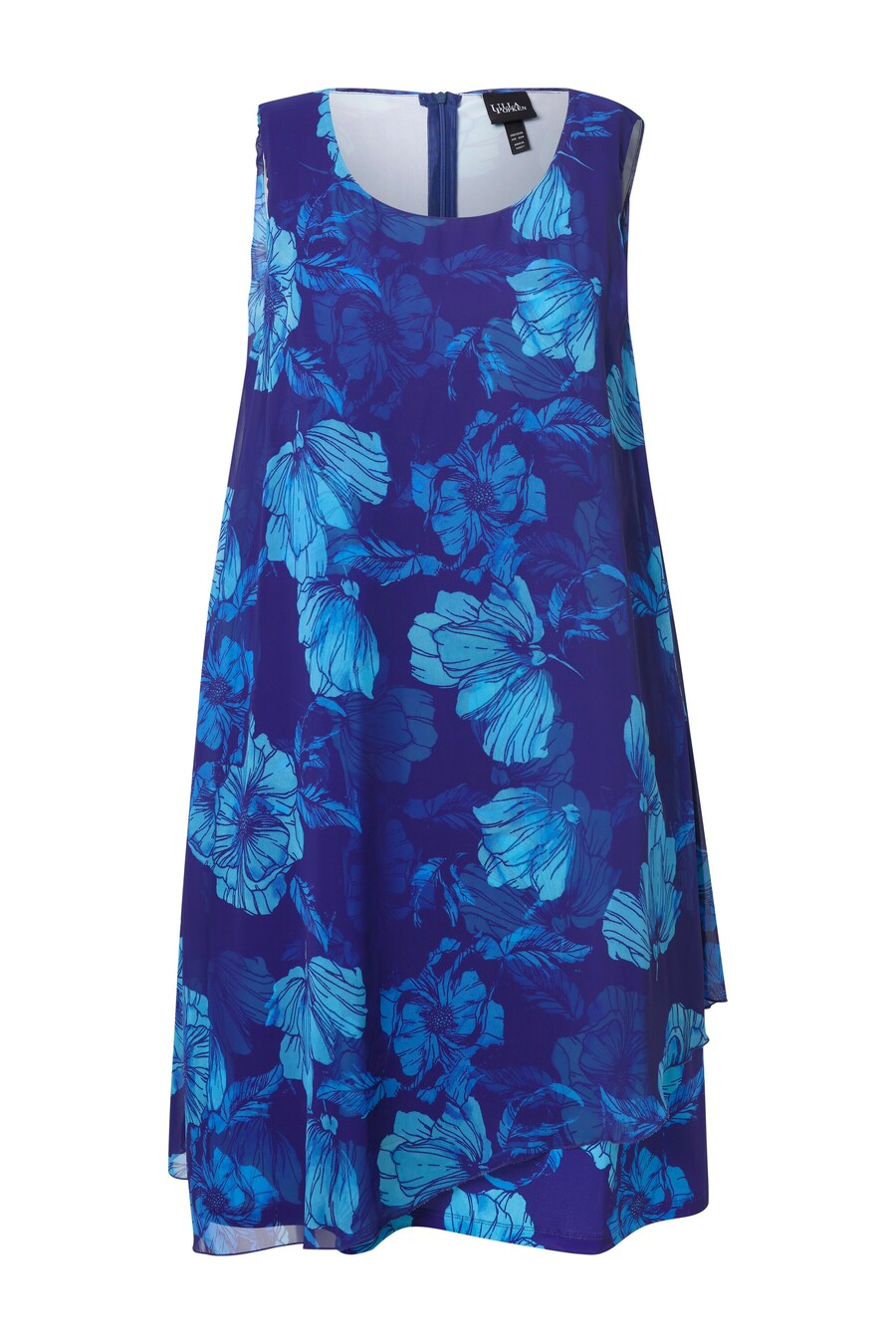 

Миди платье Ulla Popken, Royal blue/Light blue