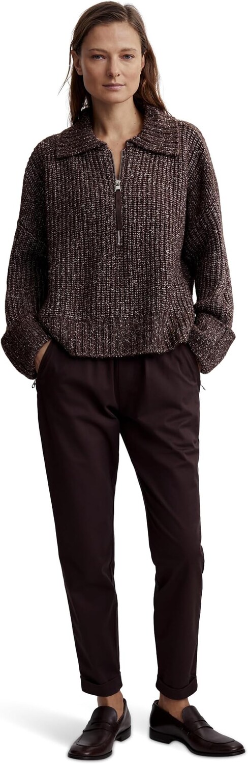 

Толстовка Varley Amelia 1/2 Zip Knit, цвет Coffee Bean