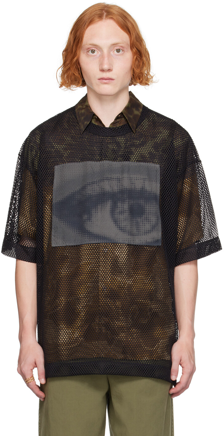 

Футболка с нашивкой Dries Van Noten