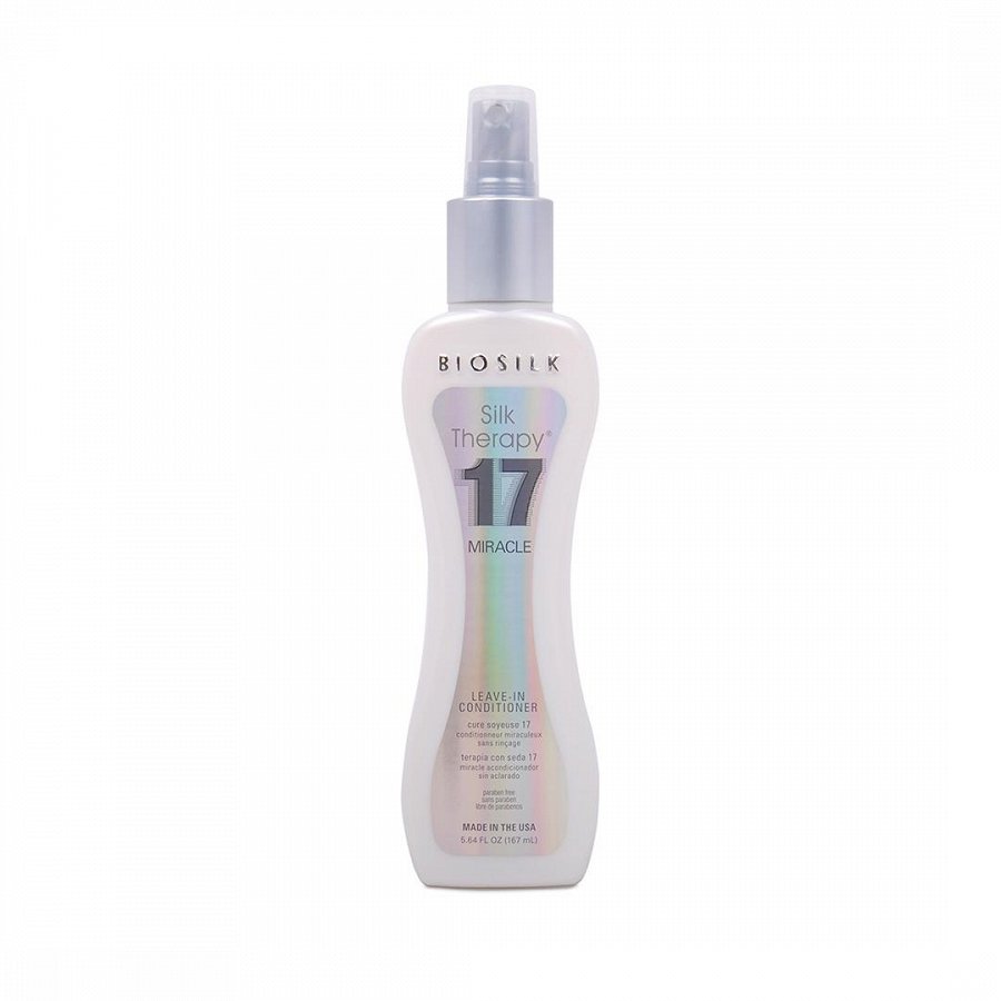 

Несмываемый кондиционер для волос silk therapy 17 miracle leave-in conditioner Biosilk, 167 мл